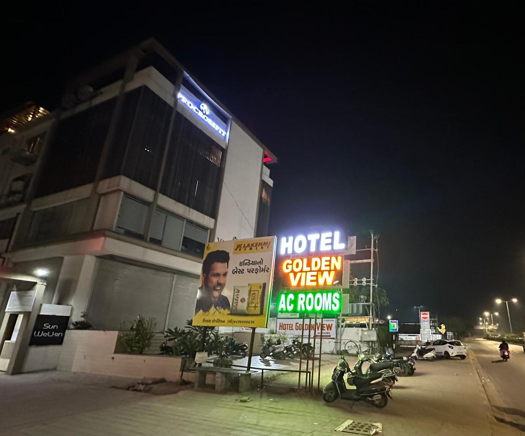 Hotel Golden View Vadodara Exterior foto